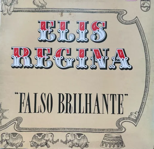 Disco de vinil - Elis Regina - Falso Brilhante