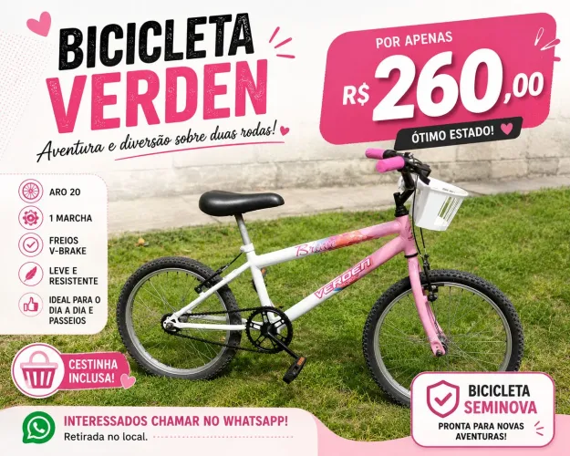 Bicicleta aro 20