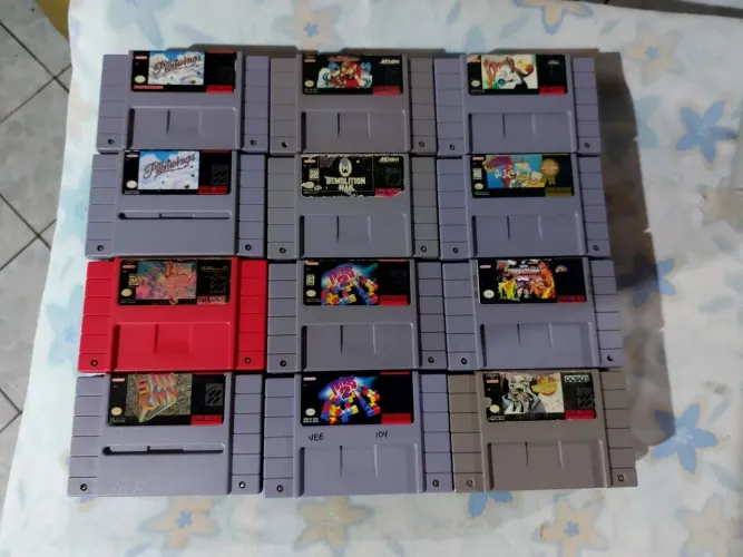 Cartucho super Nintendo originais (Apartir 100.00)