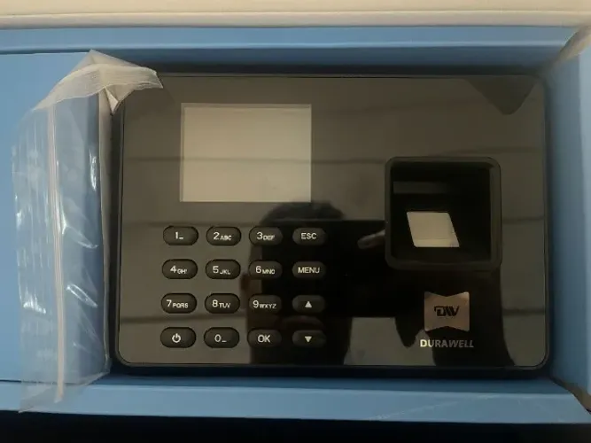Relógio Ponto Biométrico Digital Pendrive (usado) Preto 127/220v