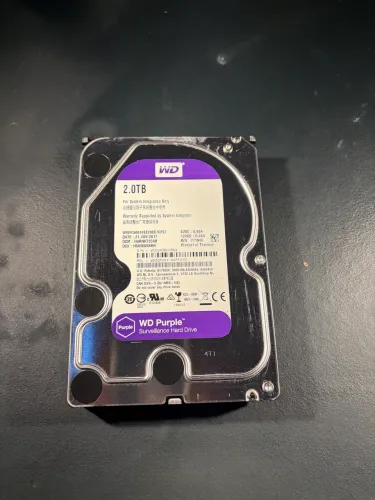 Hdd purple 2tb perfeito