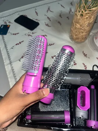 Escova 5 em 1 modeladora e secadora