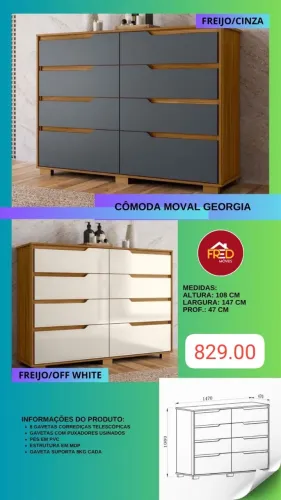 Cômoda mega promoção