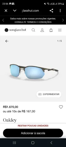 Óculos Oakley Wire Tap 2.0 Satin Lead Metal Prizm Deep Water Polarized.