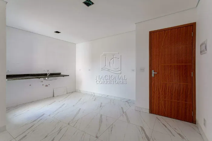 Apartamento Sem Condomínio para aluguel, 2 quartos, 1 suíte, 1 vaga, Jardim Utinga - Santo