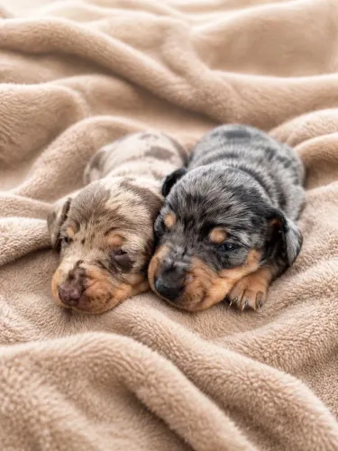 Filhote de dachshund