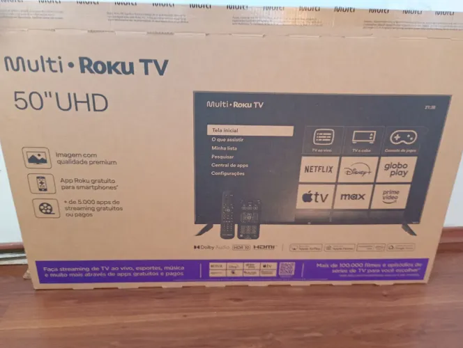 TV 50 NA CAIXA BUSCAR ATE AMANHA AO MEIO DIA, NAO ABAIXO O VALOR