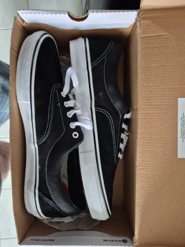 Tênis Vans Skate Era Black White<br><br>