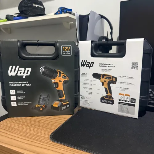 Parafusadeira wap 12v Nova Lacrada!