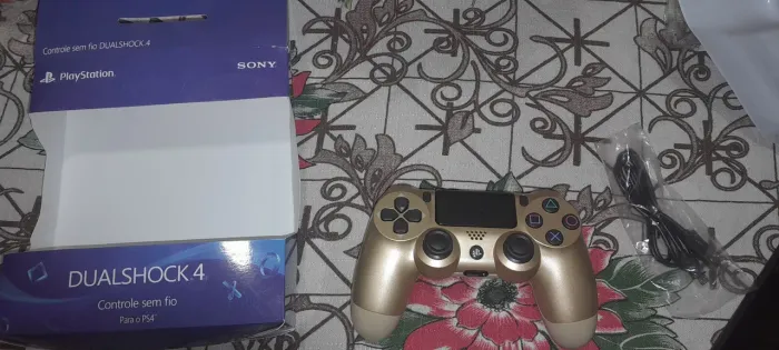 Controle ps4 novo