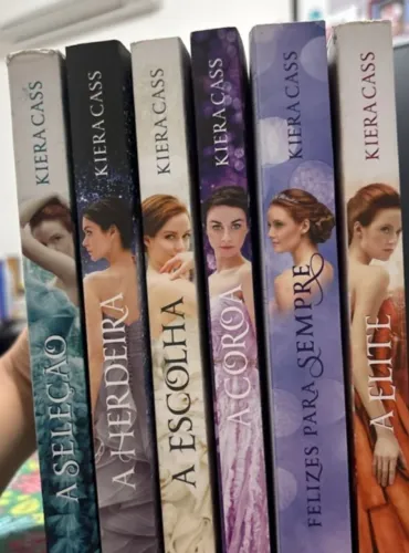 Box de livros a seleção de kiera cass