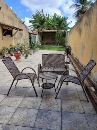 conjunto para decoração e e área de lazer