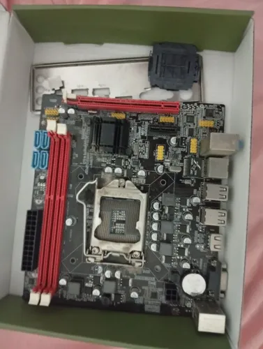Kit placa mãe+processador+memória ram