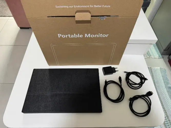 Monitor Gamer Portátil 16' 2k 144hz Qled Hdr Hdmi