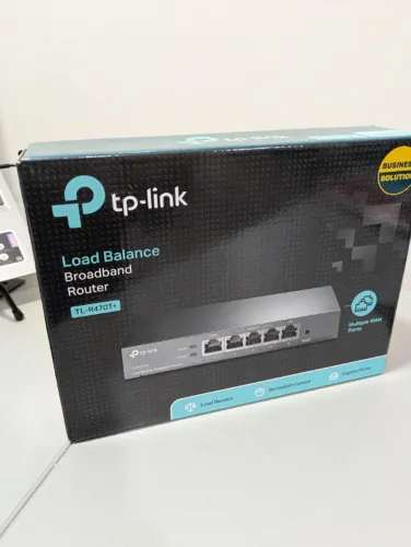 Roteador Tp-link Tl-r470t+ Load Balance 10/100/1000 Mbps, Tpl0015