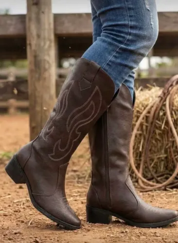 Bota cano longo