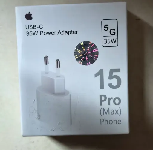carregador de 35W genérico para apple iPhone 15 novo