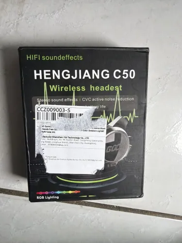 Hengjiang C50 Wireless Headset para capacetes