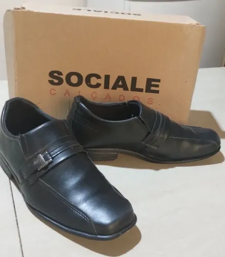Sapato social masculino infantil, N32