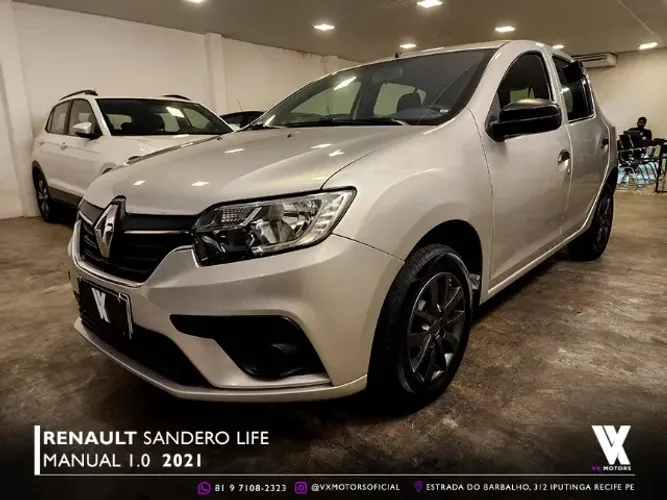 Renault Sandero Life Flex 1.0 12V 5P Mec. 2021