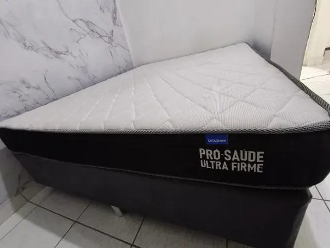Colchão Queen Ortobom Pró Saúde Ortoédico Ultra Firme D45