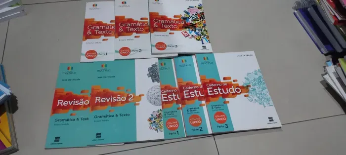 Gramática e Texto Projeto Múltiplo Volume Único