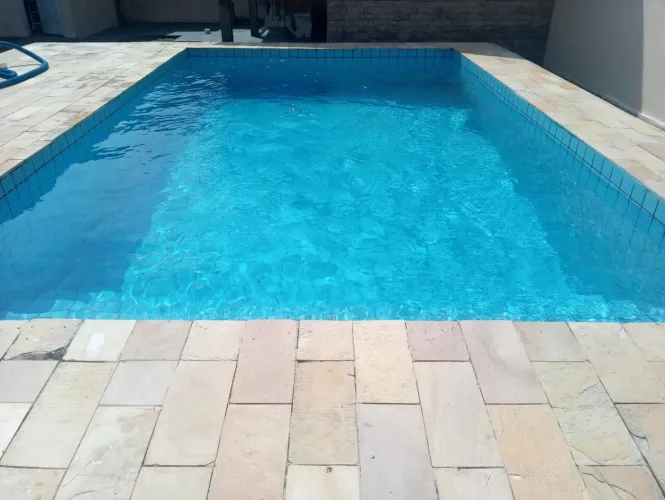 Casa com Piscina Wi-fi Churrasqueira 