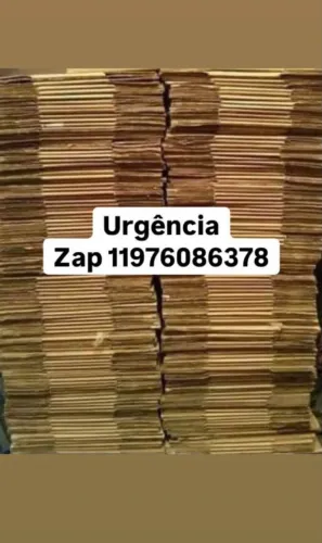 Caixas de papelão 