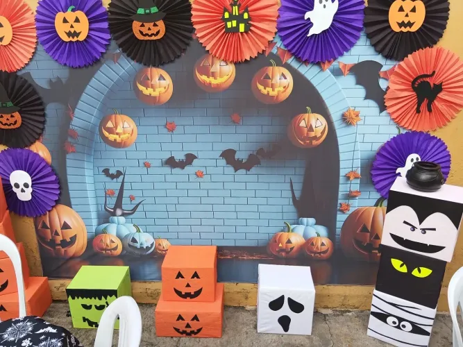 Decoração de halloween 