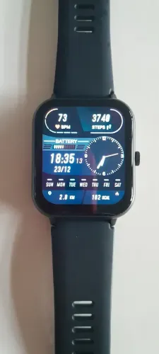 Smartwatch PEJE ZW01 Tela 1.83" TFT IP68 À Prova d'Água Bluetooth Chamadas +120 modos