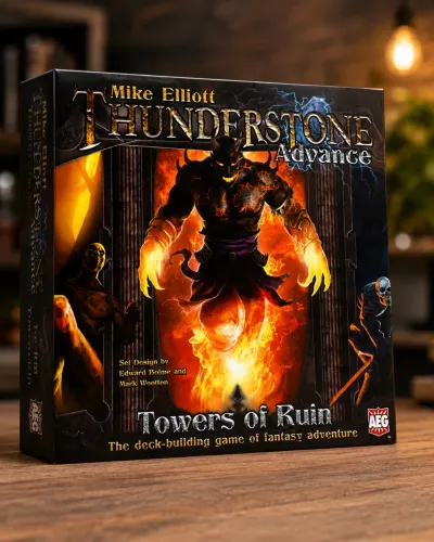 thunderstone advance: towers of ruin. board game