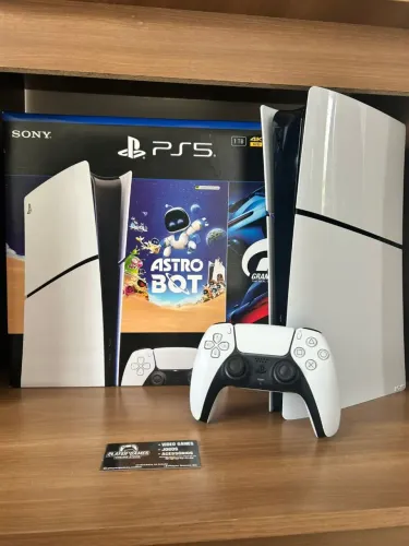 Playstation 5 Slim Memória 1TB Novinho (Aceito Cartão)