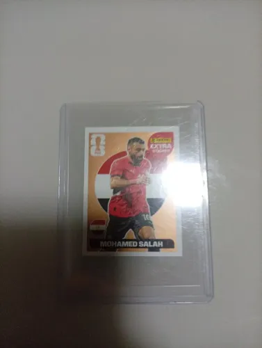 Figurinha Extra Sticker Colecionavel Mohamed Salah Bronze