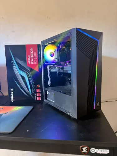PC Gamer XEON 2650 v4 + RX 6600 480GBssd/16GB