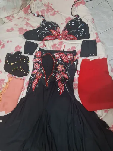 Roupa de dança do ventre com brinde