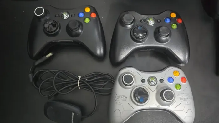 Controle Xbox 360 com adaptador para pc - Originais