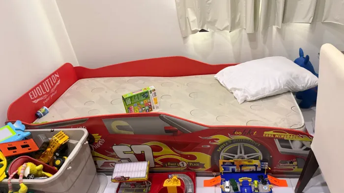 Cama infantil hotwheels