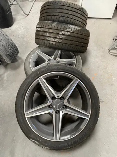 Jogo Roda Mercedes Amg Aro 18 // Tala 8 // 5x112