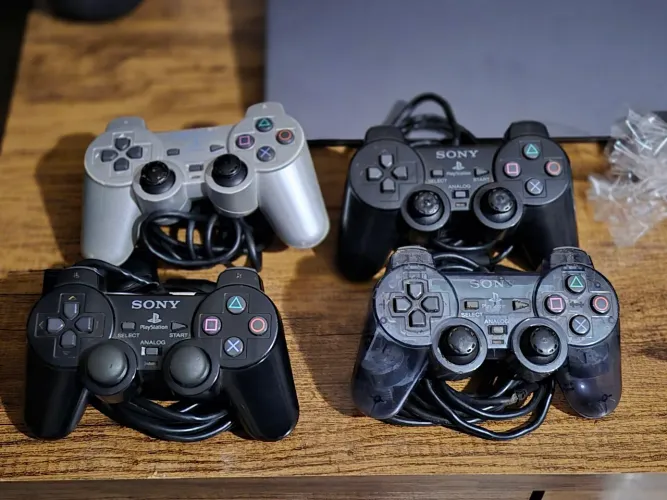 Lote controles originais PS2