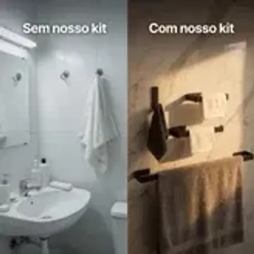 Kit de Barras para Toalha