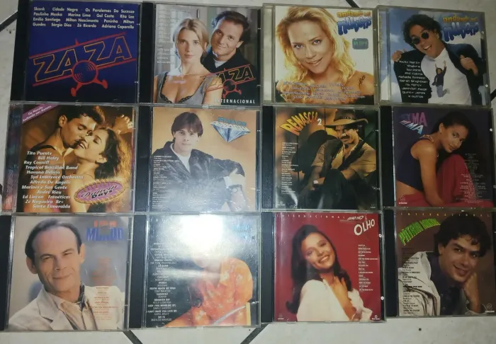 2 cd's 50,00 Trilhas de Novelas Anos 90  Tv Globo