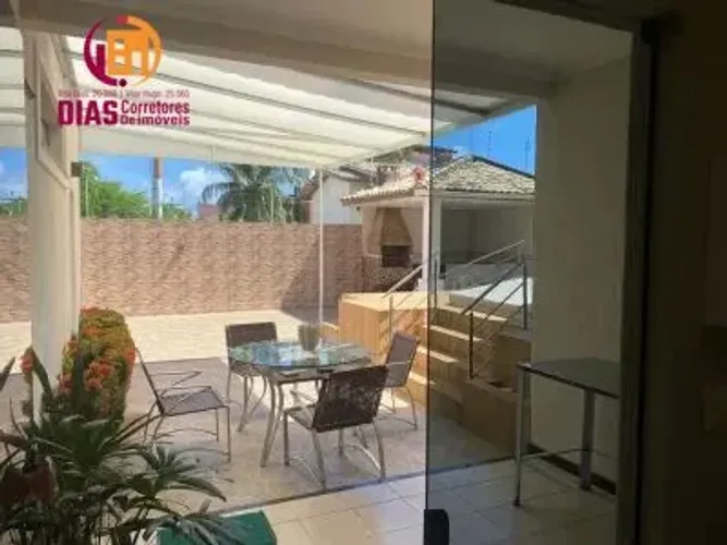 Alugo Casa em condomínio com infraestrutura com 5/4, 4 suítes, espaço gourmet - stella Mar
