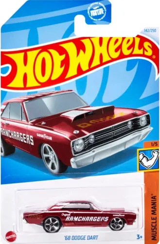 Miniatura Hot Whells no Blister - 68 Dodge Dart