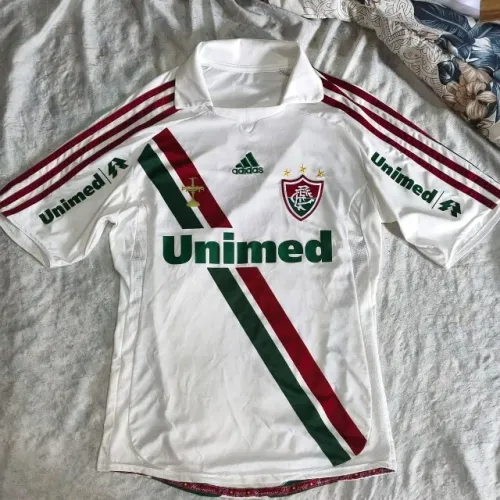 camisa original 2009 fluminense branca tamanho p adidas 2010