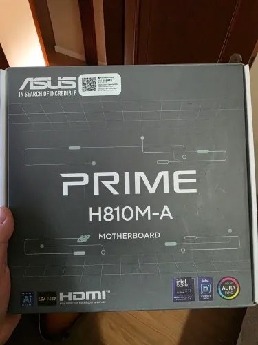 Placa Mãe H810M Asus Prime DDR5 LGA 1851
