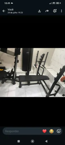 Supino reto e inclinado Lion fitness