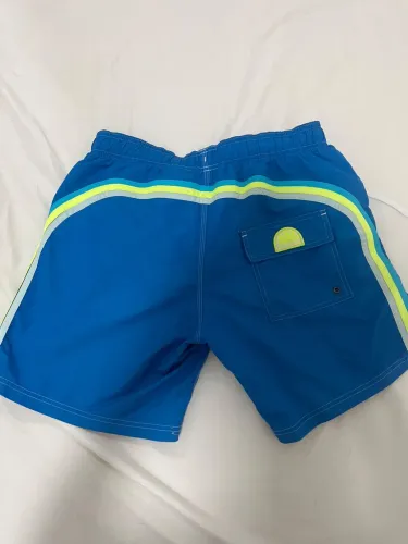 Sundek azul com bolso e elástico