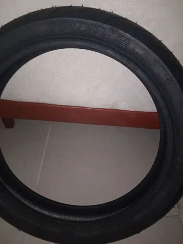 ?Pneu 110/70-16 52S Novo Tubeless Aro 16?.