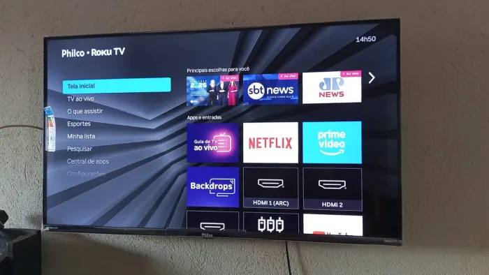 Vendo televisão Roku 43 polegadas