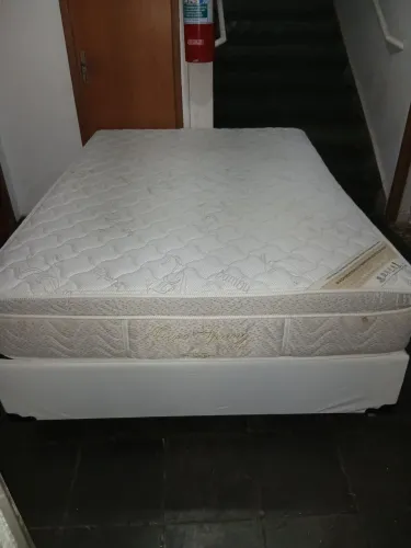 Cama mais colchão ortobom 900